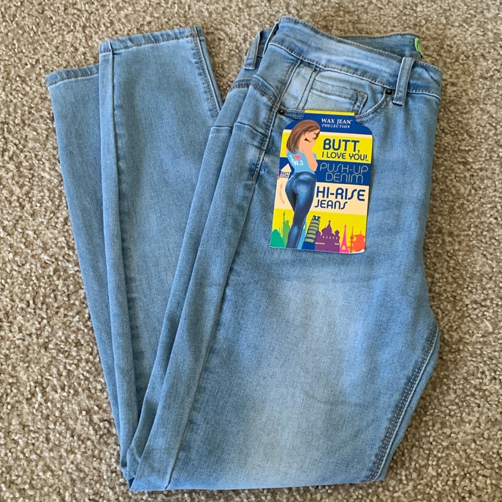Booty lifting skinny jeans